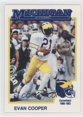 1991 Collegiate Classics Michigan Wolverines - [Base] #_EVCO - Evan Cooper