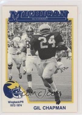 1991 Collegiate Classics Michigan Wolverines - [Base] #_GICH - Gil Chapman