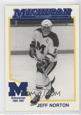 1991 Collegiate Classics Michigan Wolverines - [Base] #_JENO - Jeff Norton