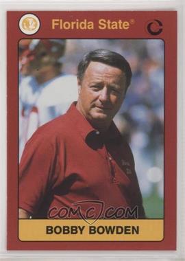 1991 Collegiate Collection Florida State Seminoles - [Base] #86 - Bobby Bowden