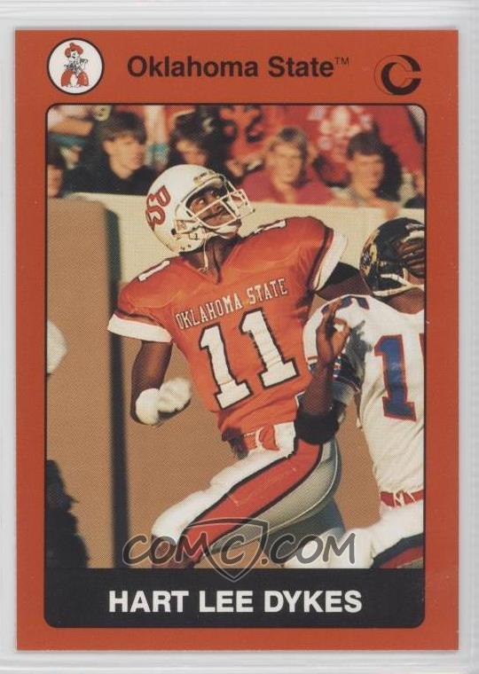 1991 Collegiate Collection Oklahoma State University Cowboys - [Base] #17 - Hart  Lee Dykes