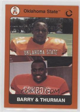 1991 Collegiate Collection Oklahoma State University Cowboys - [Base] #78 - Barry Sanders, Thurman Thomas