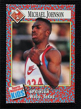 1991 Sports Illustrated for Kids Series 1 - [Base] #253 - Michael Johnson