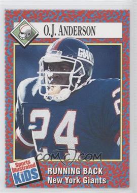 1991 Sports Illustrated for Kids Series 1 - [Base] #277 - O.J. Anderson