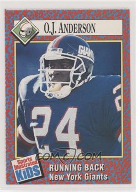 1991 Sports Illustrated for Kids Series 1 - [Base] #277 - O.J. Anderson