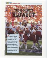 Great Moments in Sports - The 15-Minute Blowout