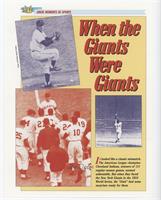 Great Moments in Sports - 1954 World Series