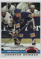 Brett Hull (Boston Bruins in Background)