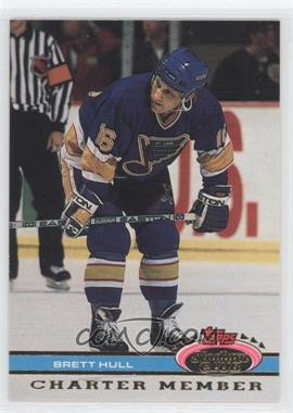 1991 Stadium Club Charter Member - [Base] #_BRHU.2 - Brett Hull (Only Player Pictured)