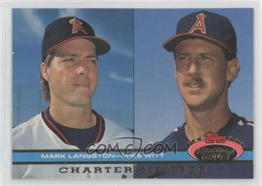 1991 Stadium Club Charter Member - [Base] #_MLMW - Mark Langston, Mike Witt [EX to NM]