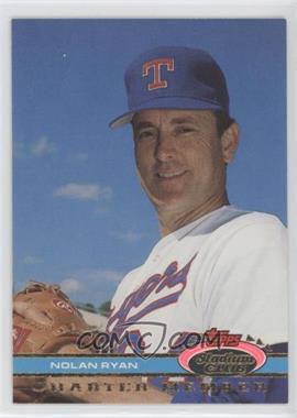 1991 Stadium Club Charter Member - [Base] #_NORY.2 - Nolan Ryan (300th Win)