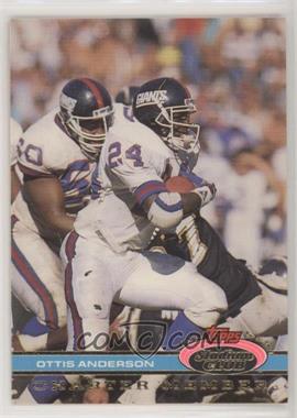 1991 Stadium Club Charter Member - [Base] #_OTAN.1 - Ottis Anderson (Giants Player in Background)