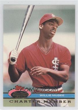 1991 Stadium Club Charter Member - [Base] #_WIMC - Willie McGee