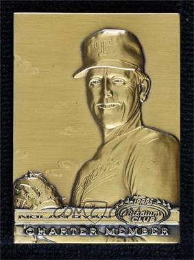 1991 Stadium Club Charter Member - Ingot #_NORY - Nolan Ryan