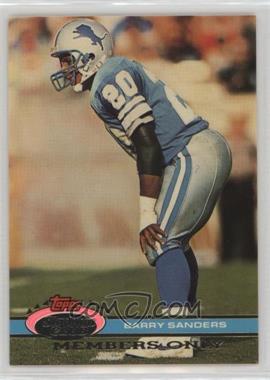 1991 Topps Stadium Club Members Only - [Base] #_BASA - Barry Sanders