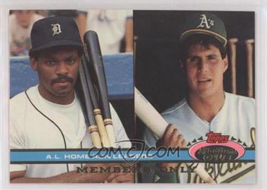 1991 Topps Stadium Club Members Only - [Base] #_CFJC - Cecil Fielder, Jose Canseco