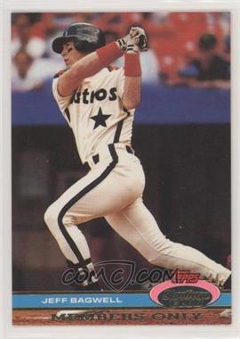 1991 Topps Stadium Club Members Only - [Base] #_JEBA - Jeff Bagwell