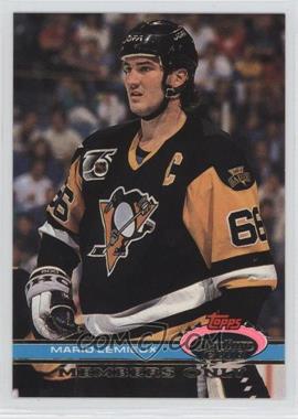 1991 Topps Stadium Club Members Only - [Base] #_MALE.2 - Mario Lemieux (Takes 3rd Ross Trophy)