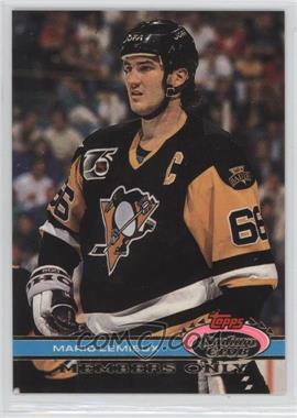 1991 Topps Stadium Club Members Only - [Base] #_MALE.2 - Mario Lemieux (Takes 3rd Ross Trophy)