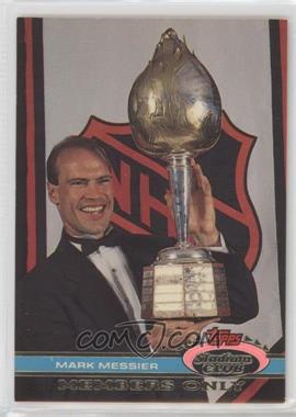 1991 Topps Stadium Club Members Only - [Base] #_MAME - Mark Messier