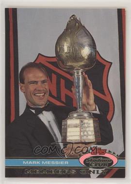 1991 Topps Stadium Club Members Only - [Base] #_MAME - Mark Messier