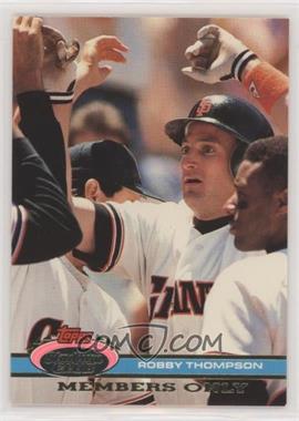 1991 Topps Stadium Club Members Only - [Base] #_ROTH - Robby Thompson