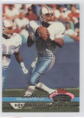 1991 Topps Stadium Club Members Only - [Base] #_WAMO - Warren Moon