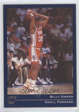 1992-93 Classic Collectors Club C3 - [Base] #12 - Billy Owens