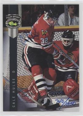 1992 Classic Four Sport Draft Pick Collection - Autographs - Numbered #_CAHU - Cale Hulse /1850