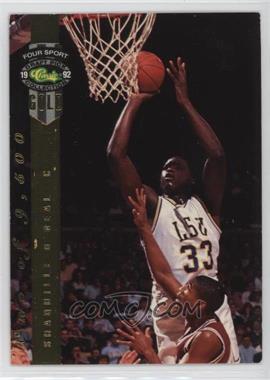 1992 Classic Four Sport Draft Pick Collection - [Base] - Gold #1 - Shaquille O'Neal /9500