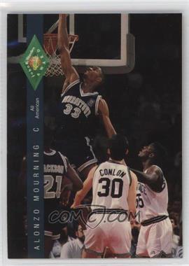 1992 Classic Four Sport Draft Pick Collection - [Base] - Gold #319 - Alonzo Mourning /9500