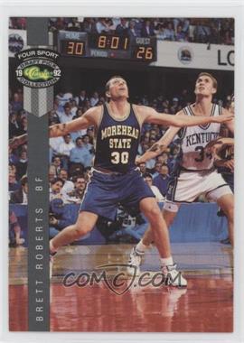 1992 Classic Four Sport Draft Pick Collection - [Base] - Gray Bar #61 - Brett Roberts