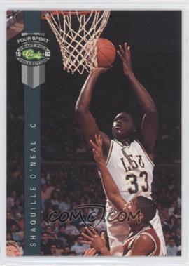 1992 Classic Four Sport Draft Pick Collection - [Base] #1 - Shaquille O'Neal