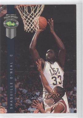 1992 Classic Four Sport Draft Pick Collection - [Base] #1 - Shaquille O'Neal