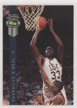 1992 Classic Four Sport Draft Pick Collection - [Base] #1 - Shaquille O'Neal