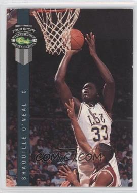 1992 Classic Four Sport Draft Pick Collection - [Base] #1 - Shaquille O'Neal