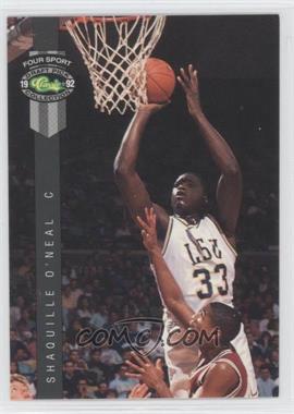 1992 Classic Four Sport Draft Pick Collection - [Base] #1 - Shaquille O'Neal