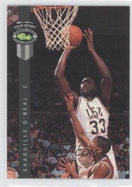 1992 Classic Four Sport Draft Pick Collection - [Base] #1 - Shaquille O'Neal