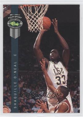 1992 Classic Four Sport Draft Pick Collection - [Base] #1 - Shaquille O'Neal