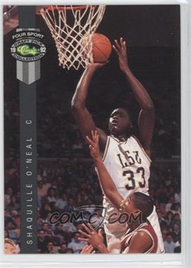 1992 Classic Four Sport Draft Pick Collection - [Base] #1 - Shaquille O'Neal