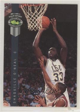 1992 Classic Four Sport Draft Pick Collection - [Base] #1 - Shaquille O'Neal