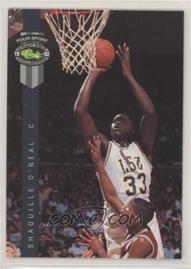 1992 Classic Four Sport Draft Pick Collection - [Base] #1 - Shaquille O'Neal