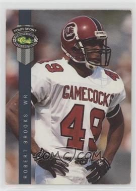 1992 Classic Four Sport Draft Pick Collection - [Base] #119 - Robert Brooks [EX to NM]