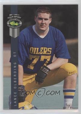 1992 Classic Four Sport Draft Pick Collection - [Base] #137 - Lance Olberding