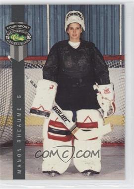 1992 Classic Four Sport Draft Pick Collection - [Base] #224 - Manon Rheaume