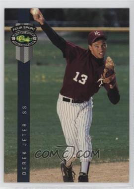 1992 Classic Four Sport Draft Pick Collection - [Base] #231 - Derek Jeter