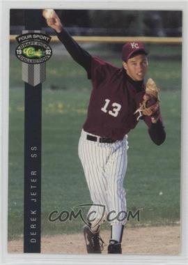 1992 Classic Four Sport Draft Pick Collection - [Base] #231 - Derek Jeter