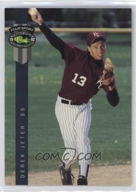 1992 Classic Four Sport Draft Pick Collection - [Base] #231 - Derek Jeter