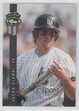 1992 Classic Four Sport Draft Pick Collection - [Base] #267 - Jason Giambi