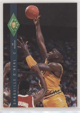 1992 Classic Four Sport Draft Pick Collection - [Base] #318 - Shaquille O'Neal [COMC RCR Poor]
